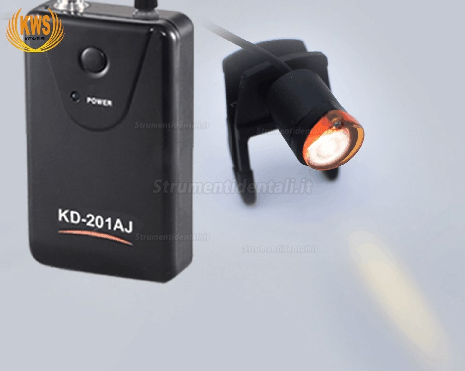 KWS KD-201AJ-1 Faro Anteriore per Chirurgia Odontoiatrica a Led 1W KWS KD-201AJ-1 Faro Anteriore per Chirurgia Odontoiatrica a Led 1W